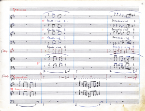 Porte-partitions Cantate modèle Scherzo - Cahiers de musique chant